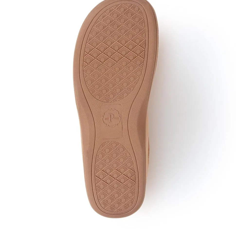 Comfy Antibacterial Slippers - Tan