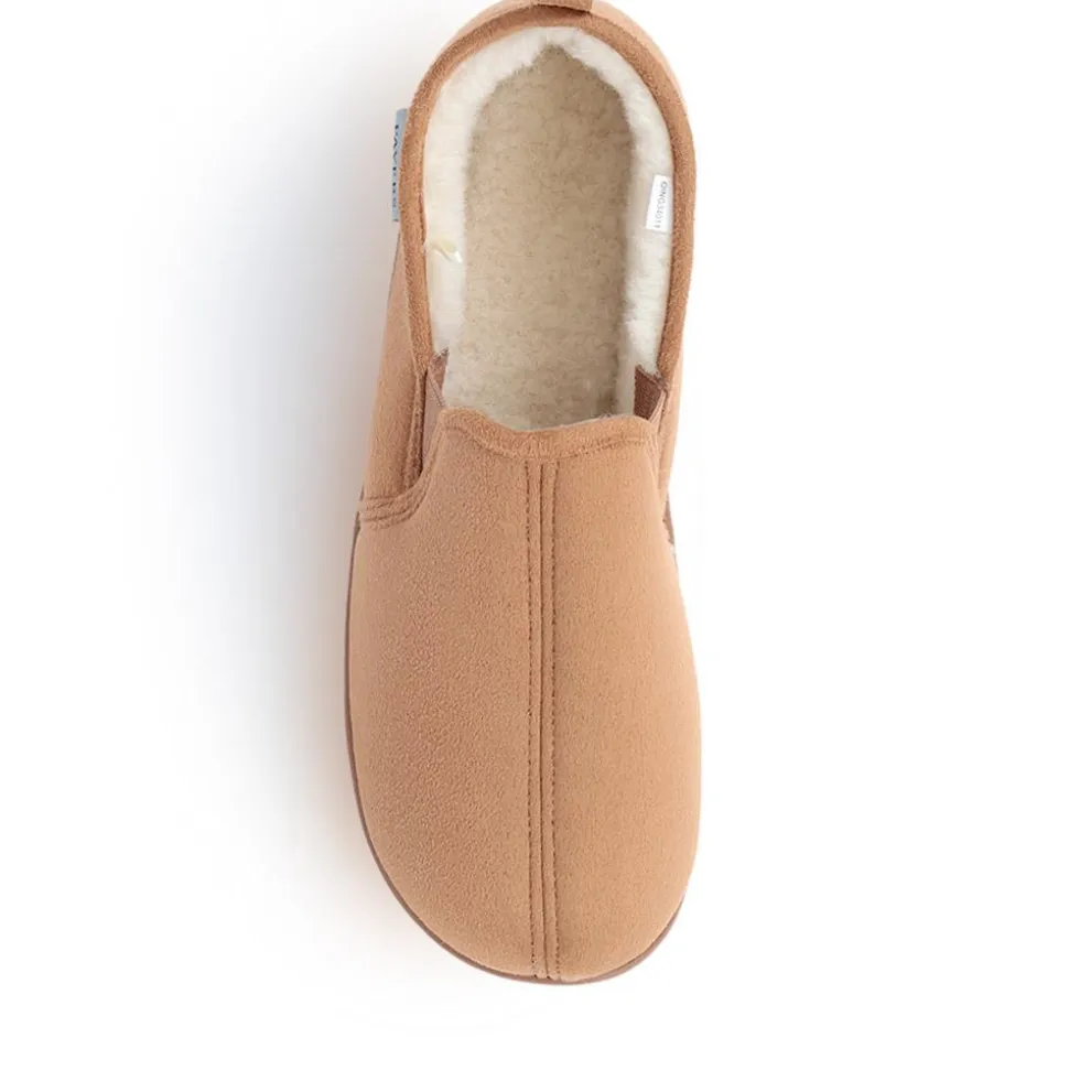 Comfy Antibacterial Slippers - Tan
