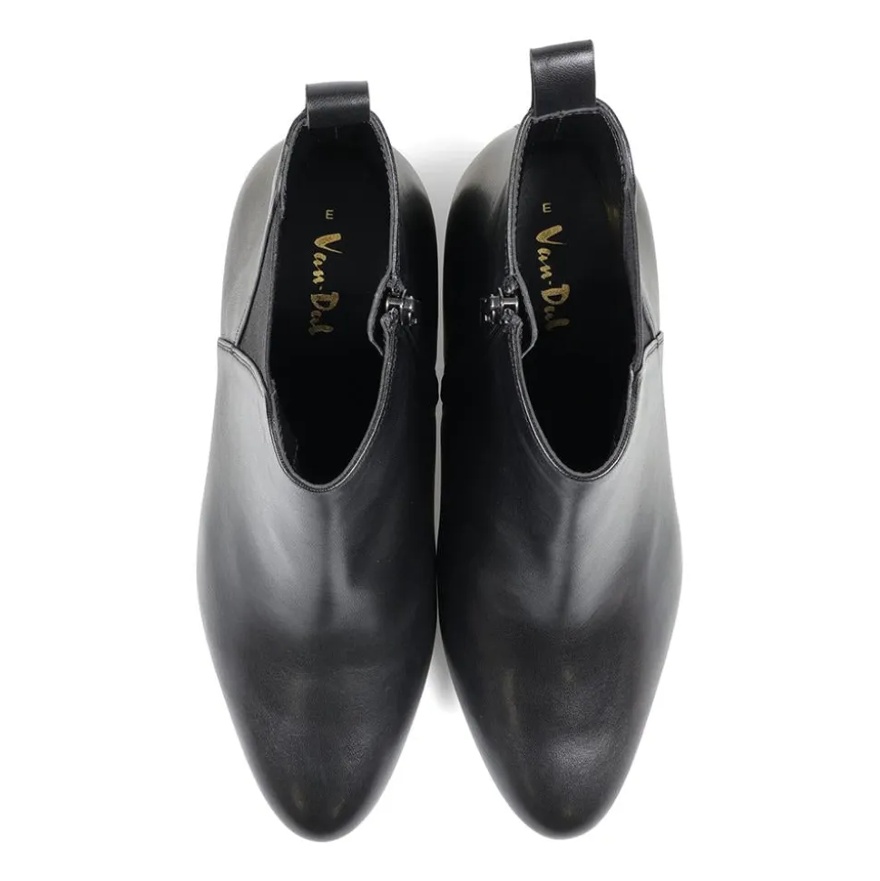 Contemporary Comfort Boots EE Fit - Black Leather