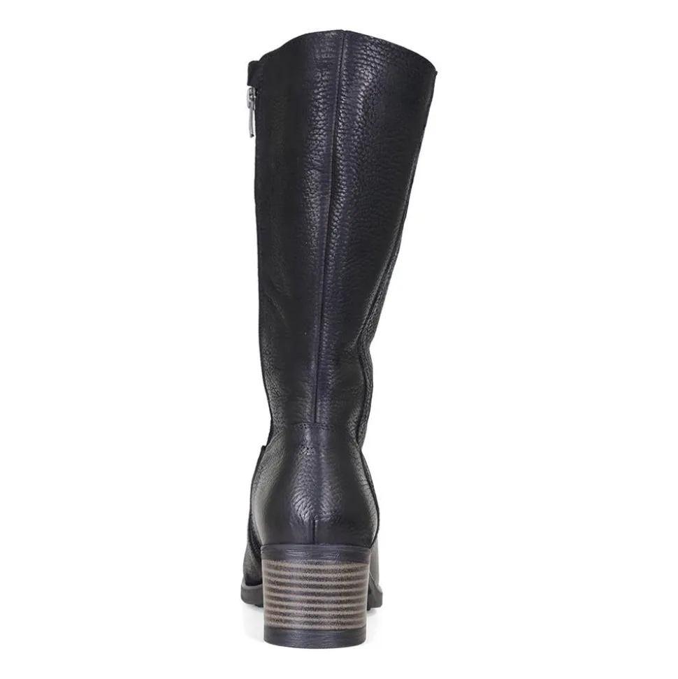 Contemporary Comfort Boots E Fit - Black Tumbled Nubuck