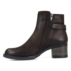 Contemporary Comfort Boots E Fit - Dark Brown Tumbled Nubuck
