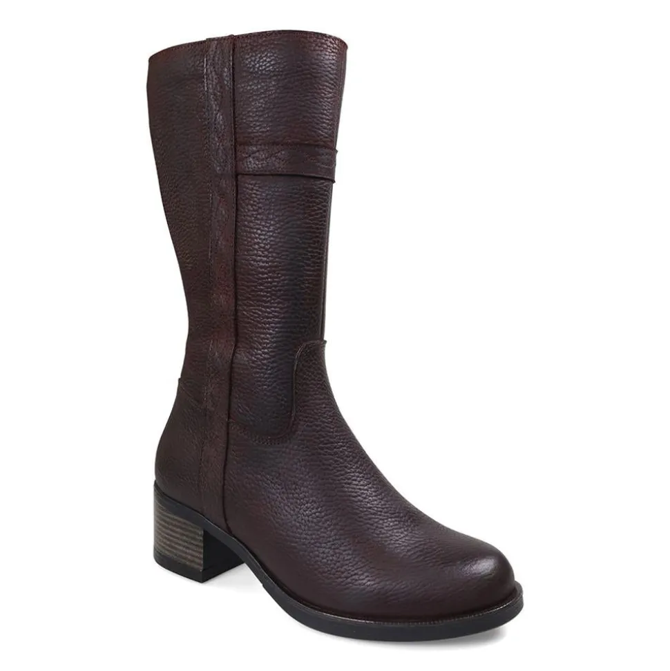 Contemporary Comfort Boots E Fit - Dark Brown Tumbled Nubuck