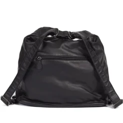 Convertible Shoulder Bag Backpack - Black