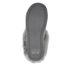 Cosy Mule Slippers - Grey