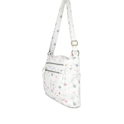 Cross-Body Bag - White Print