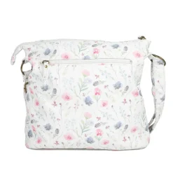Cross-Body Bag - White Print