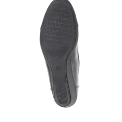 Cushioned Ballet Pumps - Black Patent