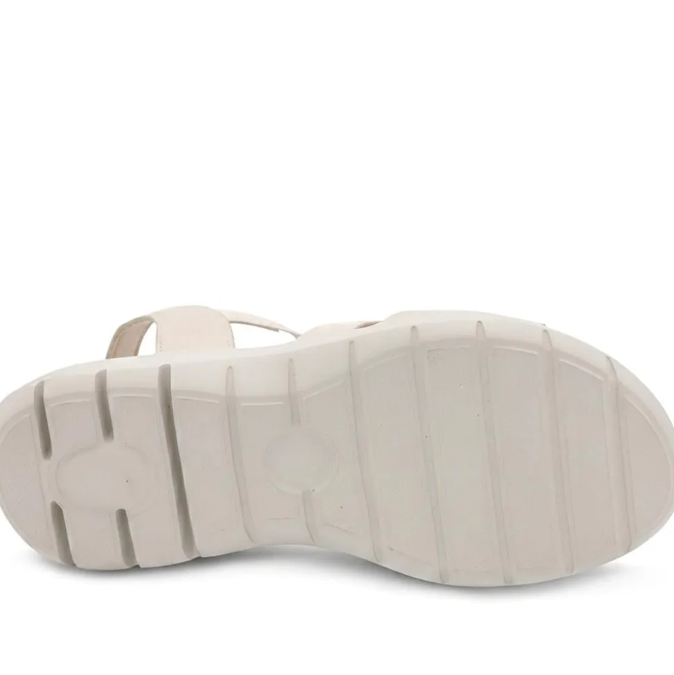 Cushioned Comfort Fit Sandals - Beige