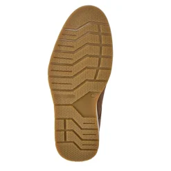 Cushioned Leather Lace-Up Shoes - Taupe
