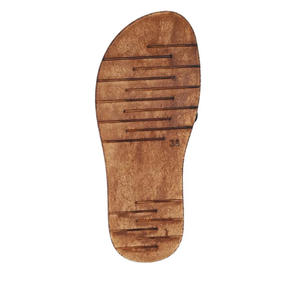 Cushioned Leather Mules - Black