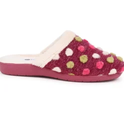 Cushioned Mule Slippers - Pink Multi
