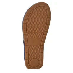 Cushioned Toe Post Sandals - Blue