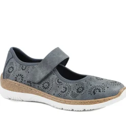 Cushioned Touch Fasten Mary Janes - Navy