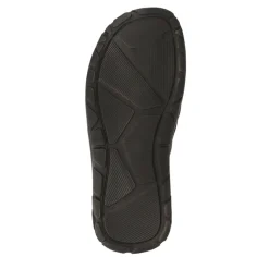Cushioning Toe Post Sandals - Black