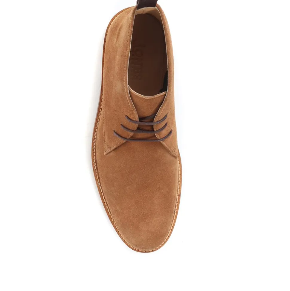 Deacon Suede Chukka Boots - Tan Suede