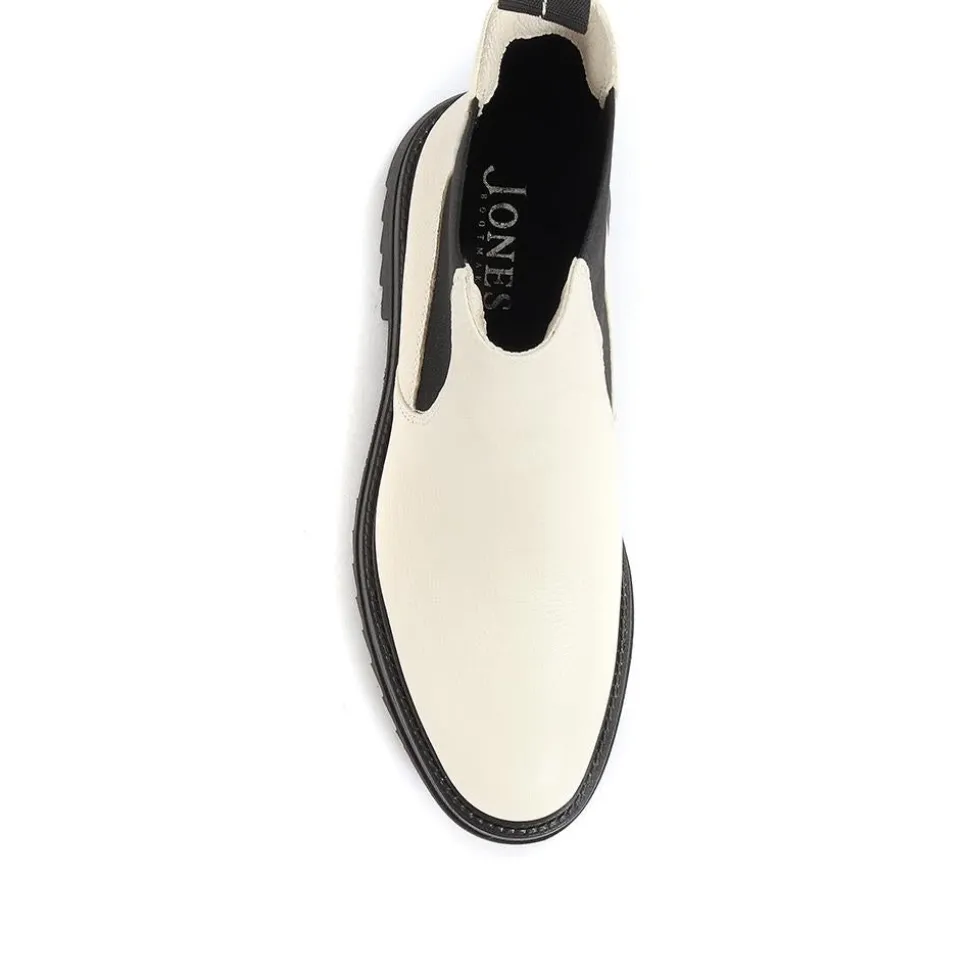 Denno Chunky Chelsea Boots - Off White