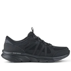 D'lux Comfort - Surreal Ladies Trainers - Black