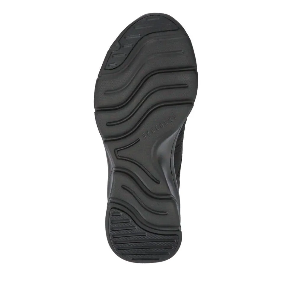 D'lux Comfort - Surreal Ladies Trainers - Black