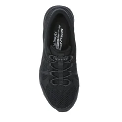 D'lux Comfort - Surreal Ladies Trainers - Black