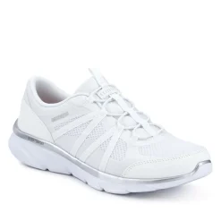 D'lux Comfort - Surreal Ladies Trainers - White-Silver