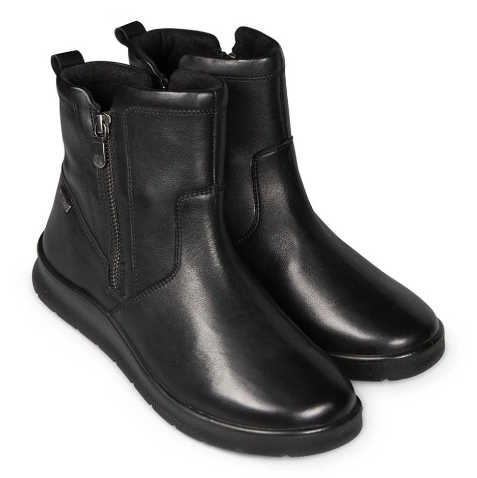 DM Comfort Waterproof E/EE Fit - Black Leather