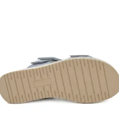 Dual Adjustable Comfort Wedge Sandals - Blue