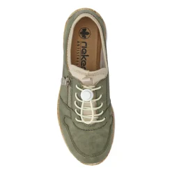 Dual-Fastening Memory-Foam Trainers - Green