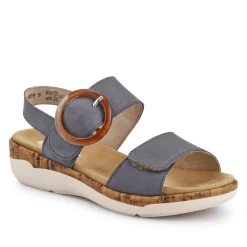 Dual Fit Slingback Sandals - Denim