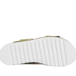 Dual Touch-Fastening Sandals - Green