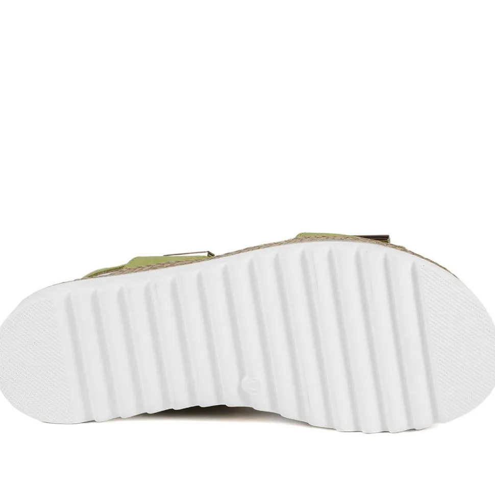 Dual Touch-Fastening Sandals - Green