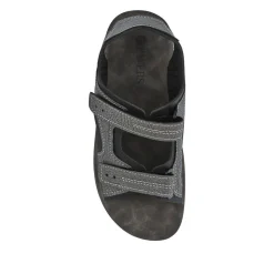 Dual Touch-Fastening Sandals - Grey