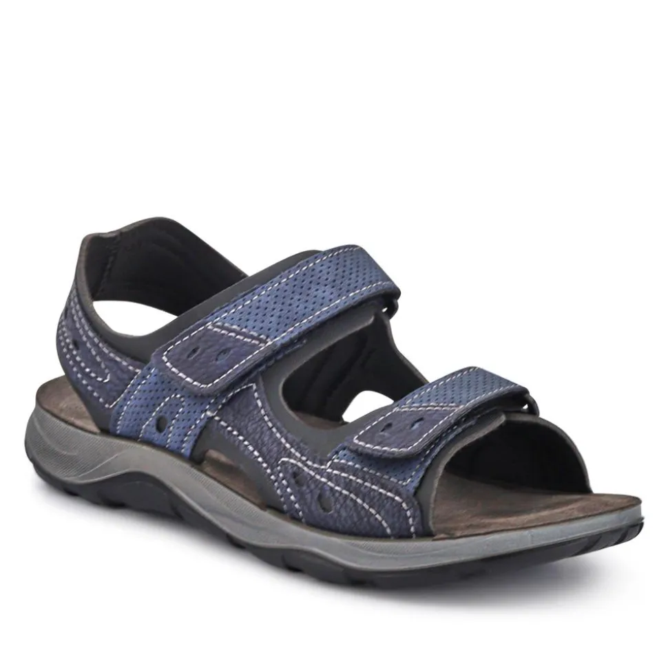 Dual Touch-Fasten Sandals - Navy
