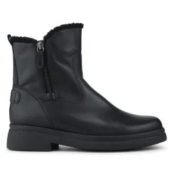 Duchess Gabor Wide Fit Leather Ankle Boots - Black