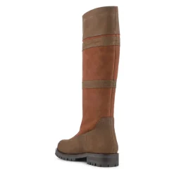 Eaden Leather Long Boot - Tan