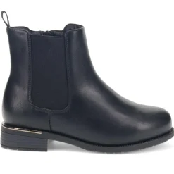 EasyFit Block-Heel Ankle Boots - Black
