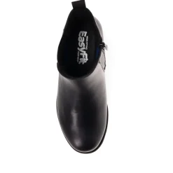 EasyFit Block-Heel Ankle Boots - Black