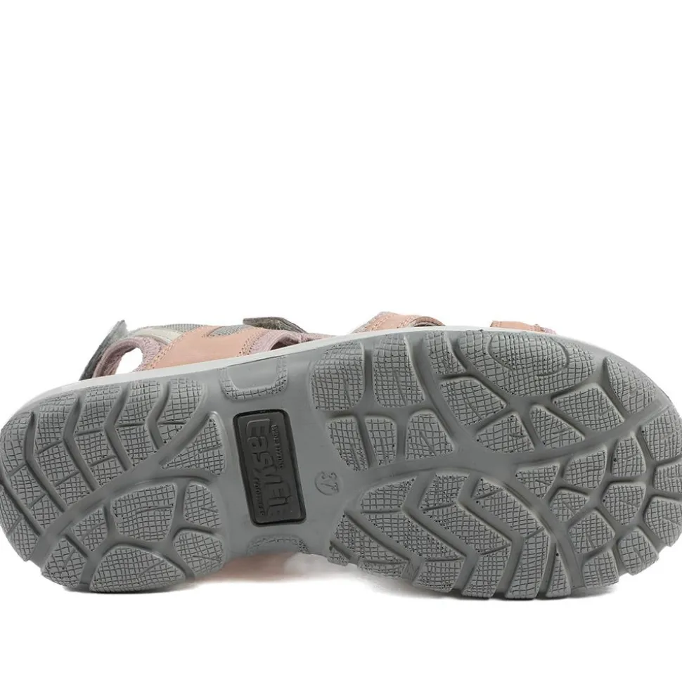Easyfit Cella Extra Wide Fit Touch Fasten Sandals - Purple Multi