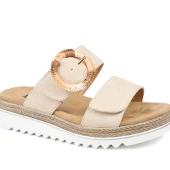 EasyFit Extra Wide Banca Sandals - Beige