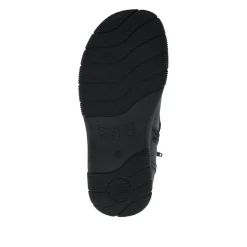 EasyFit Extra Wide Buckled Ankle Boots - Black