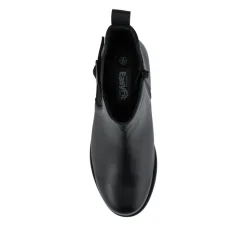 EasyFit Extra Wide Fit Leather Boots - Black