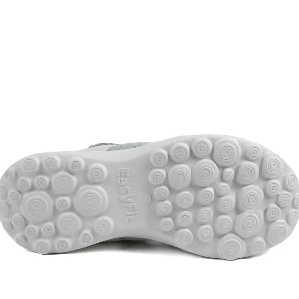 Easyfit Extra Wide Leather Monk Shoes - Grey