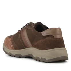 EasyFit Extra Wide Water Resistant Lace Up Shoes - Brown