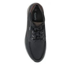 EasyFit Extra Wide Water Resistant Lace Up Shoes - Navy