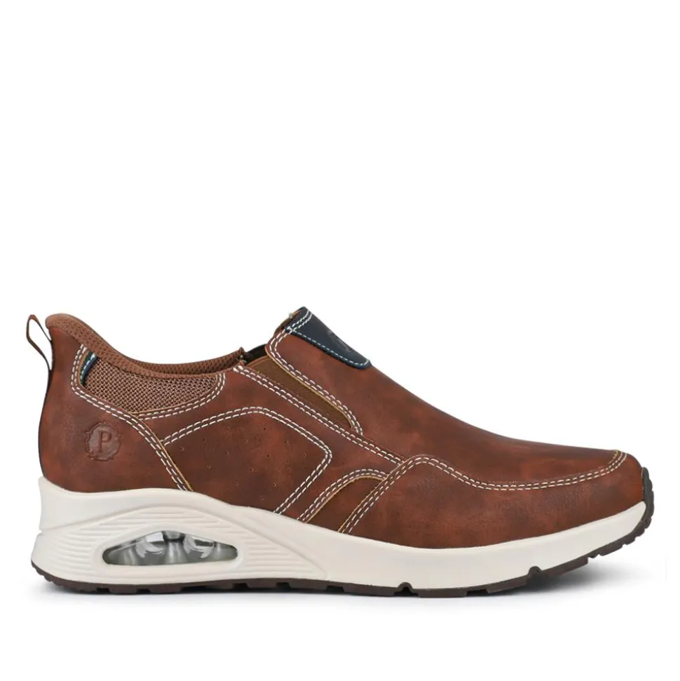Easy Step In Cushioned Shoes - Brown