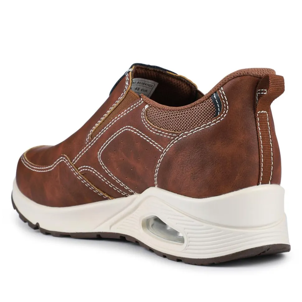 Easy Step In Cushioned Shoes - Brown