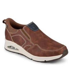 Easy Step In Cushioned Shoes - Brown