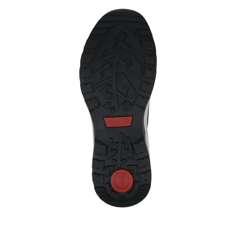 Easy Step In Extra Wide Laceless Casual Shoes - Black