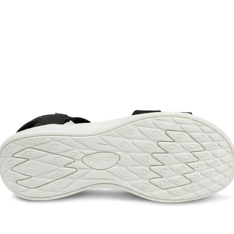 Easy Step In Lightweight Sandals - Black