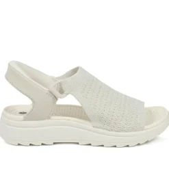 Easy Step In Stretch Fit Sandals - Beige
