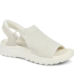 Easy Step In Stretch Fit Sandals - Beige